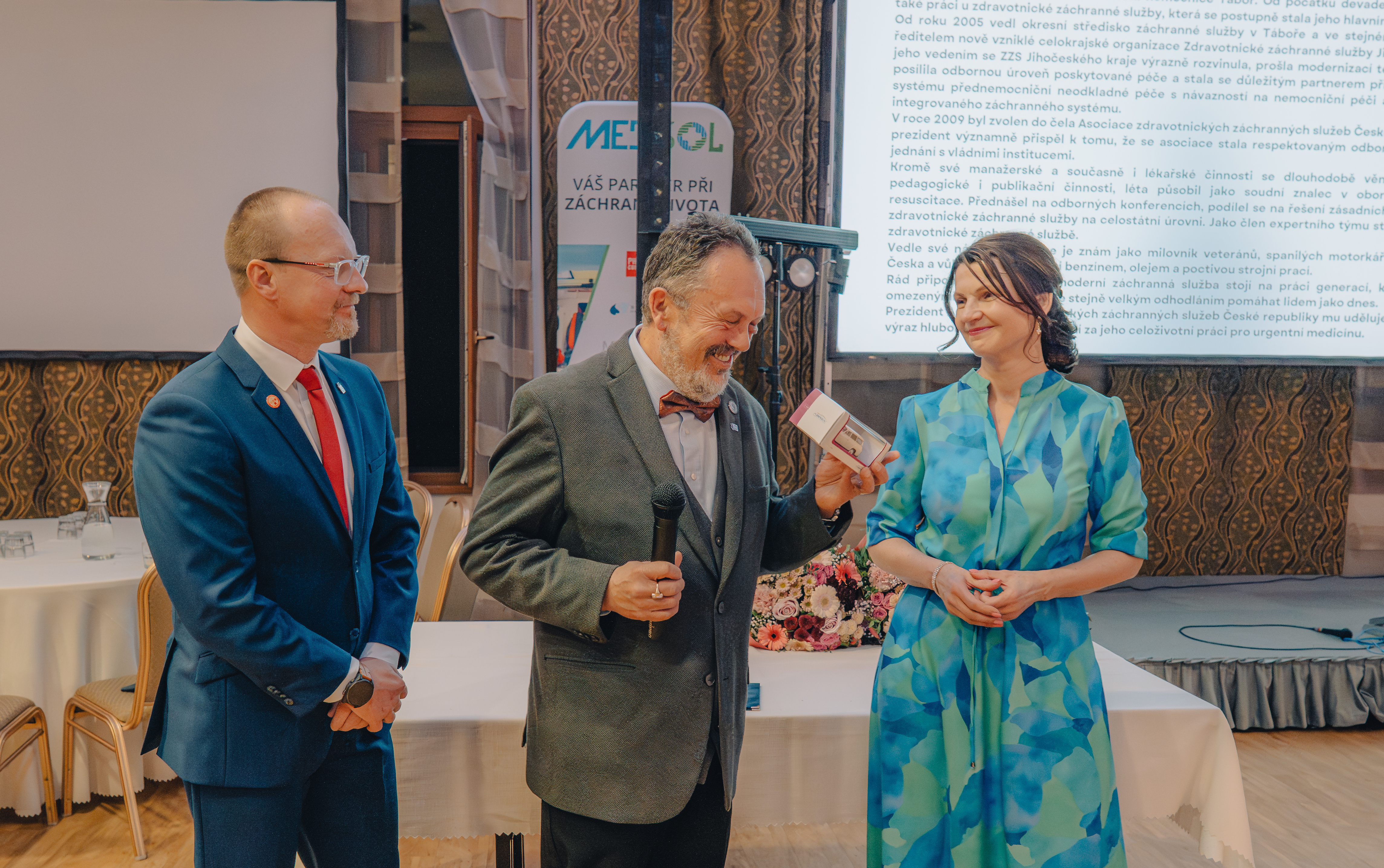 Tři desetiletí v první linii: Marek Slabý získal ocenění za celoživotní přínos záchranné službě